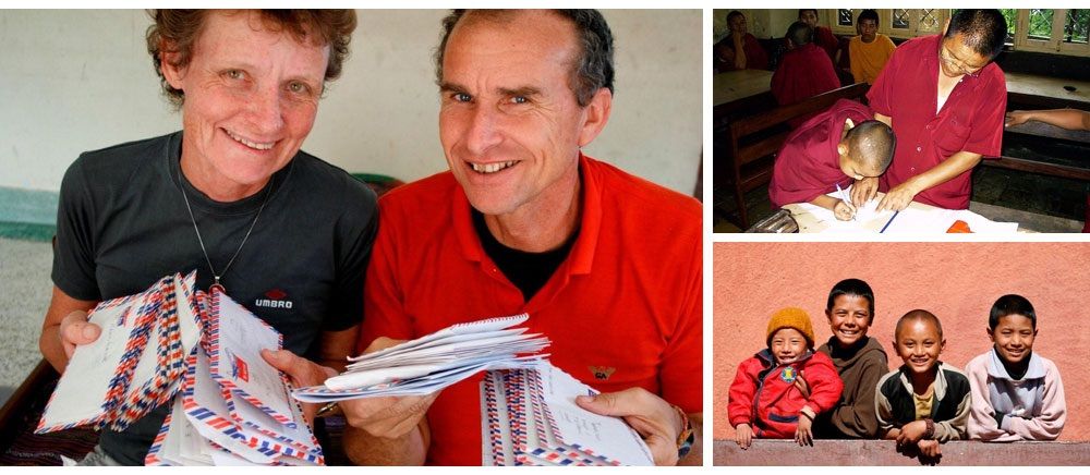Himalaya Hilfe vor Ort: Briefe der Spender und Paten